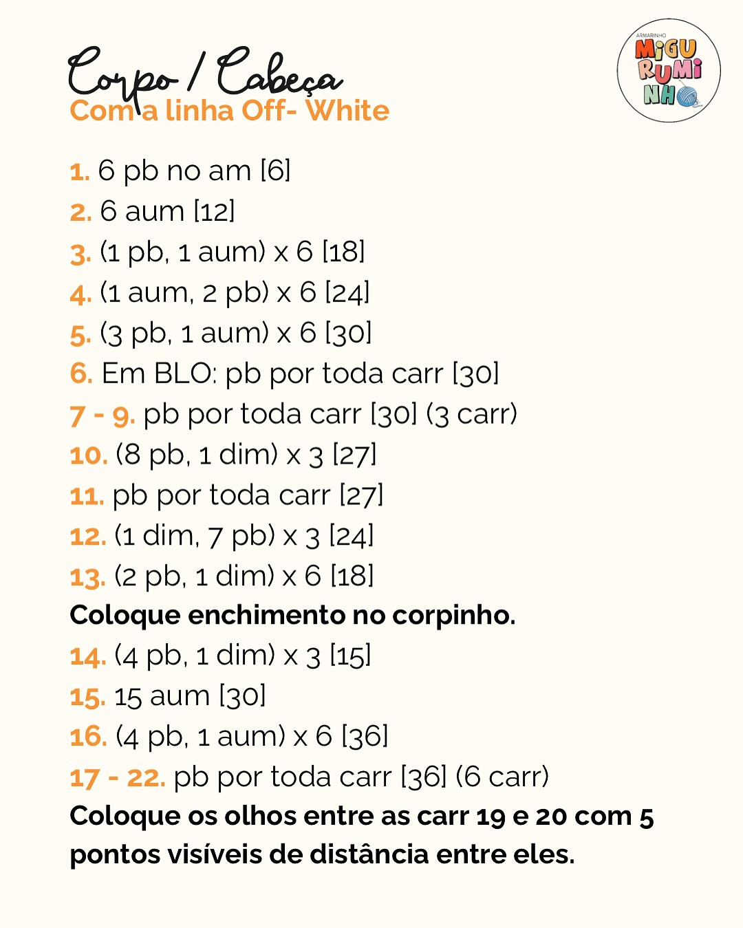 Receita gratuita de amigurumi coelhinho algodão doce