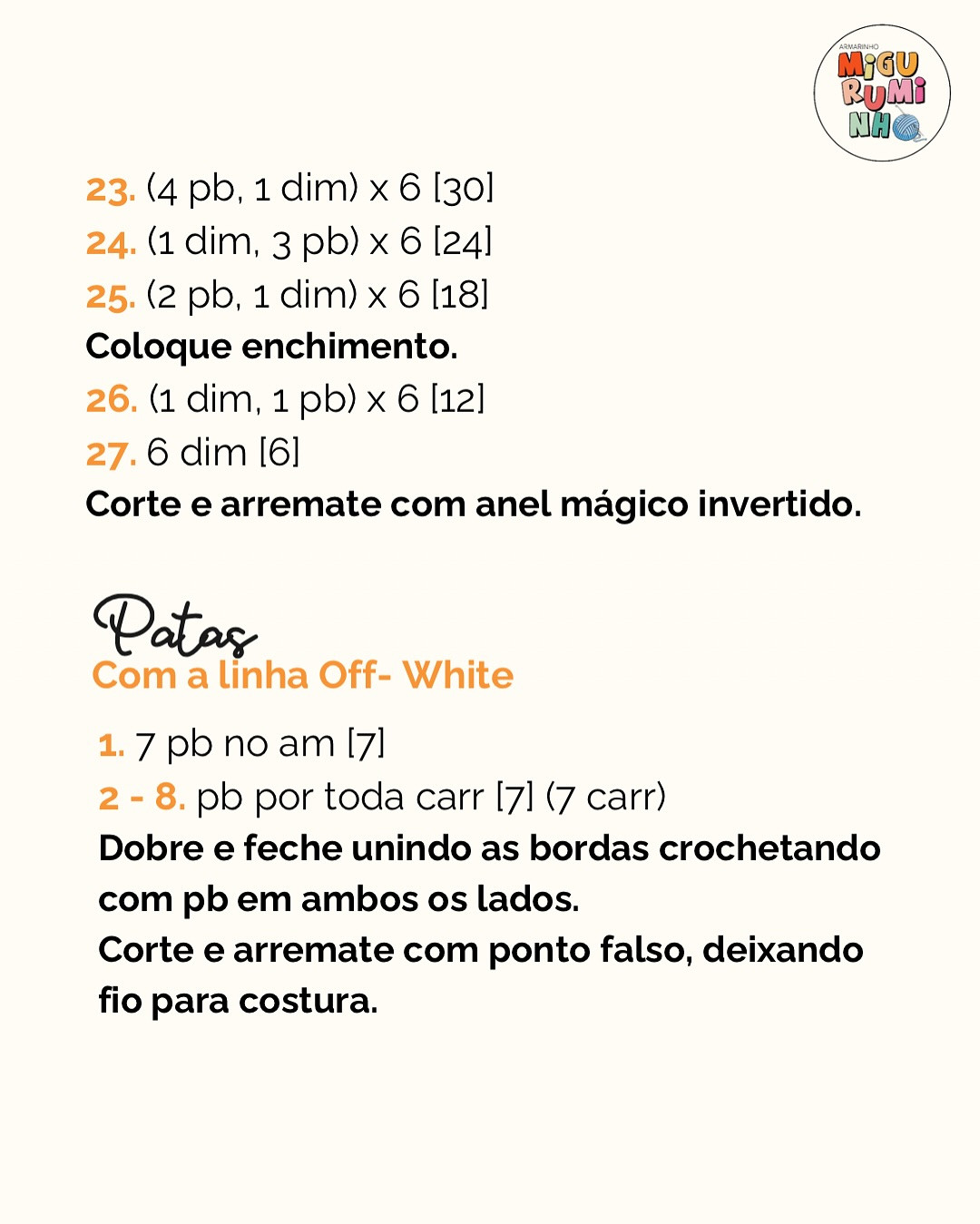 Receita gratuita de amigurumi coelhinho algodão doce