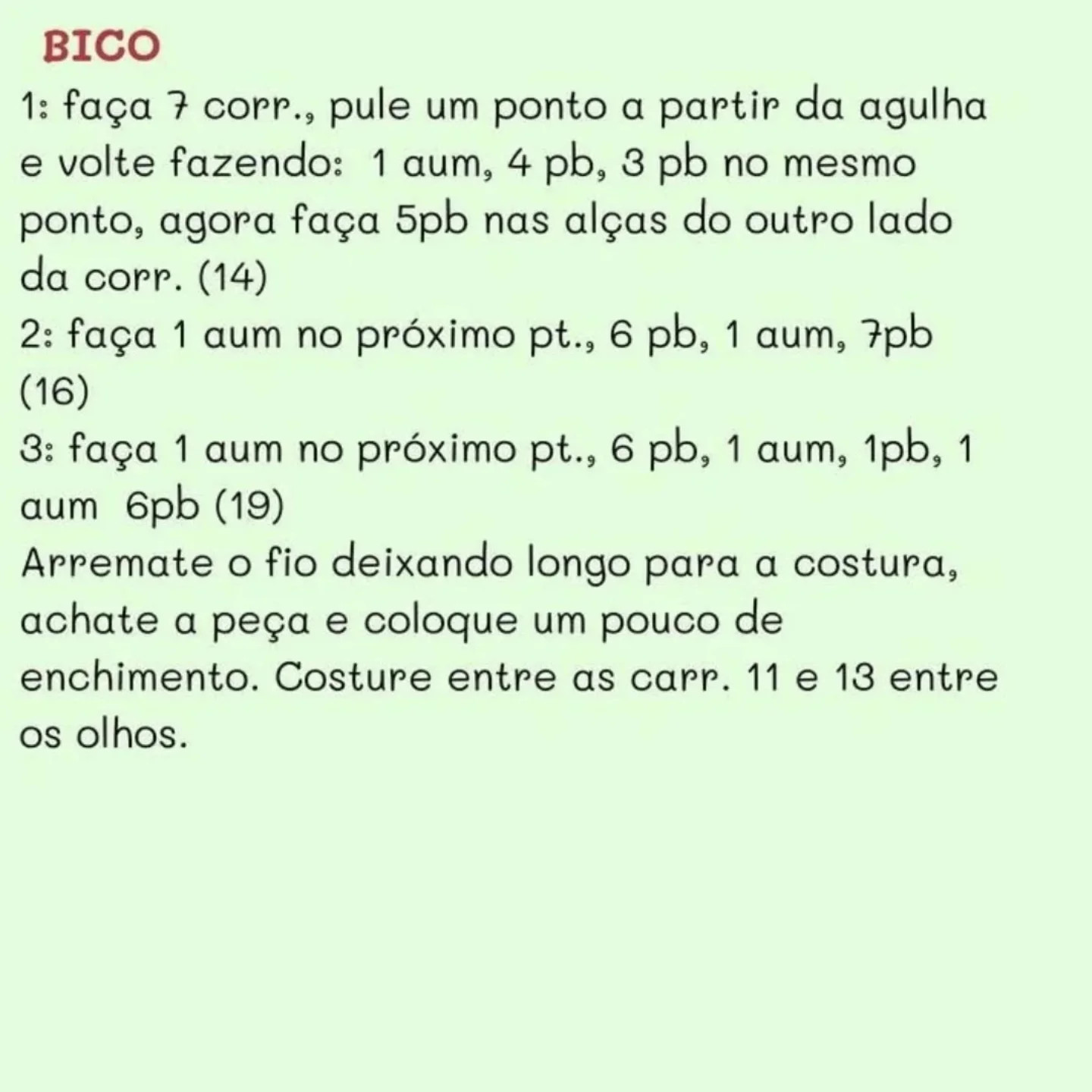 Receita gratuita de amigurumi de patinho com plantinha
