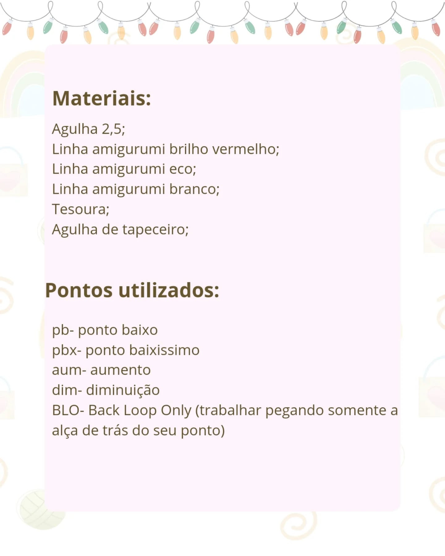 Receita gratuita de caixa de presente de crochê natalino