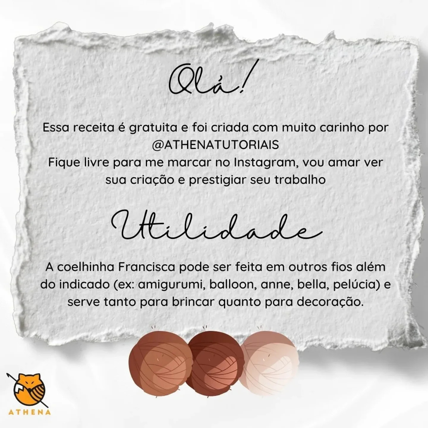 Receita gratuita de coelhinha amigurumi em crochê