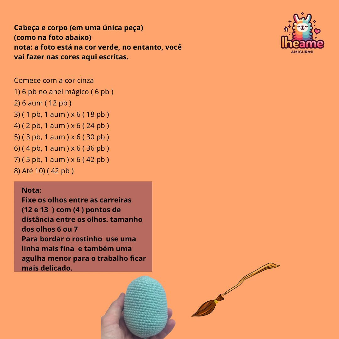 Receita gratuita do gato Croche Harry Potter