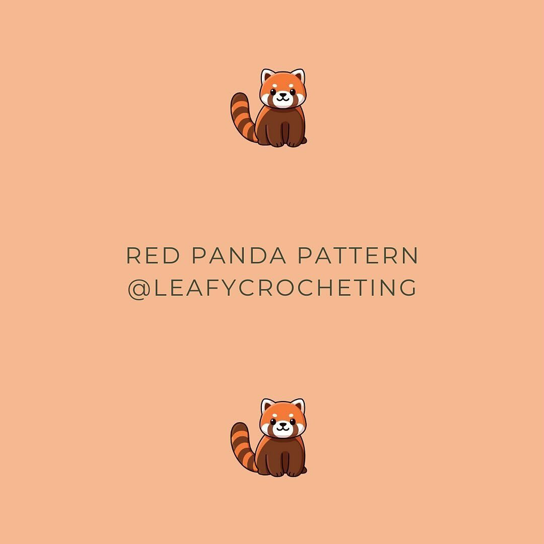 Red Panda Amigurumi: Free Crochet Pattern