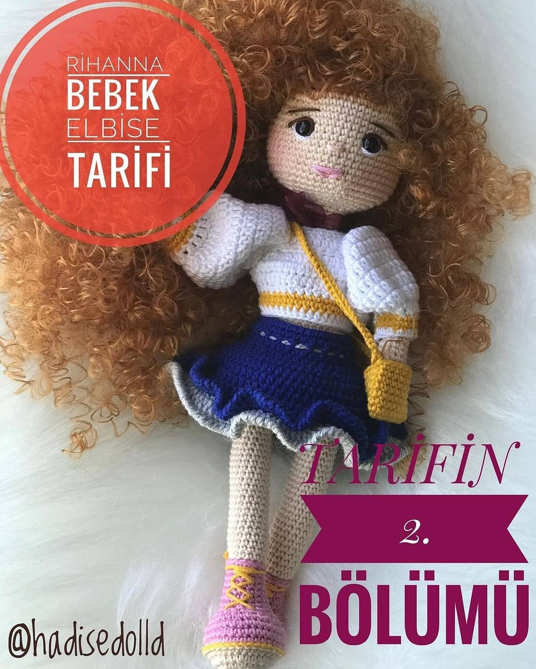 Riri Bebek Amigurumi Vücut Şeması