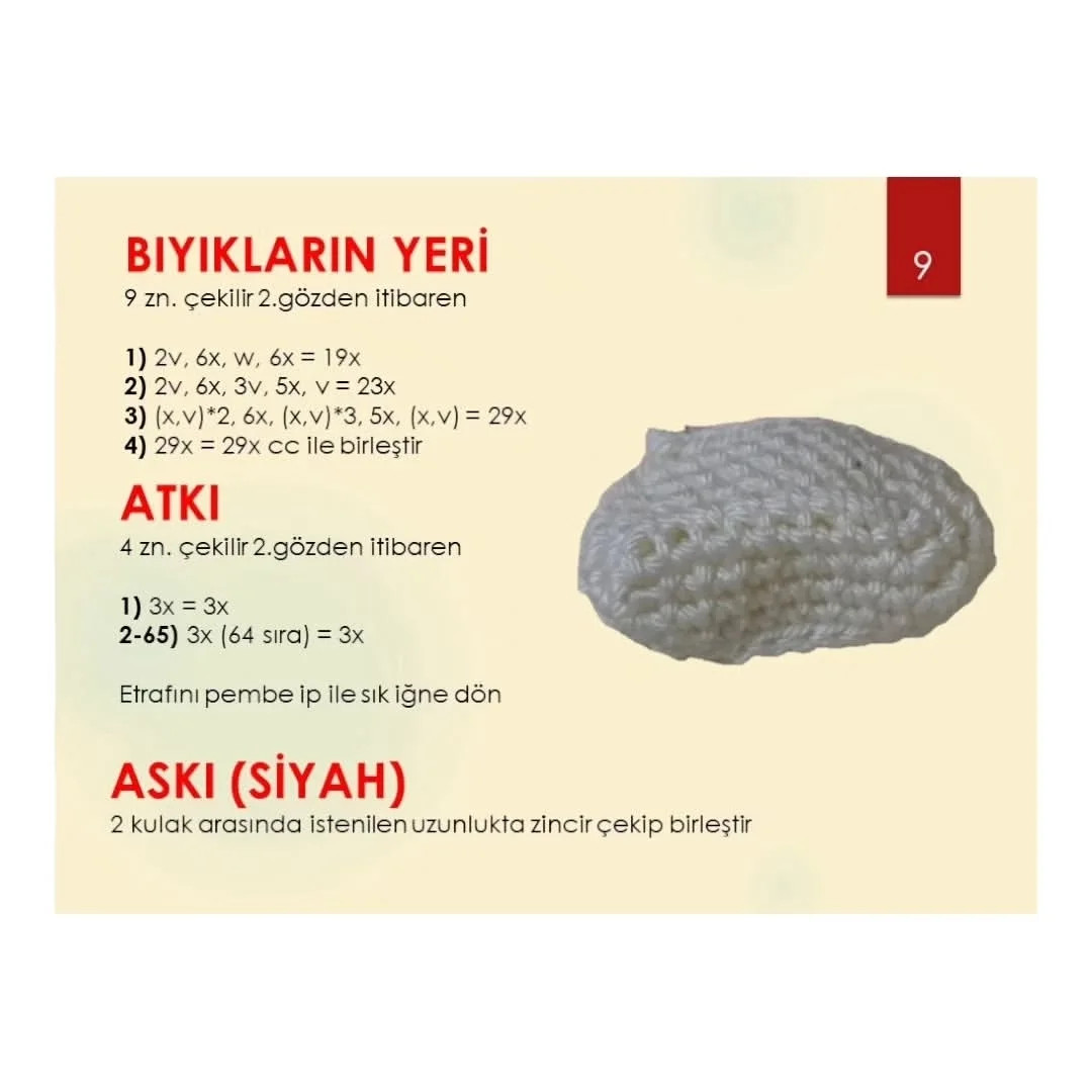 Şarj İçin Ücretsiz Sevimli Kedi Tığ İşi Örgü Şeması