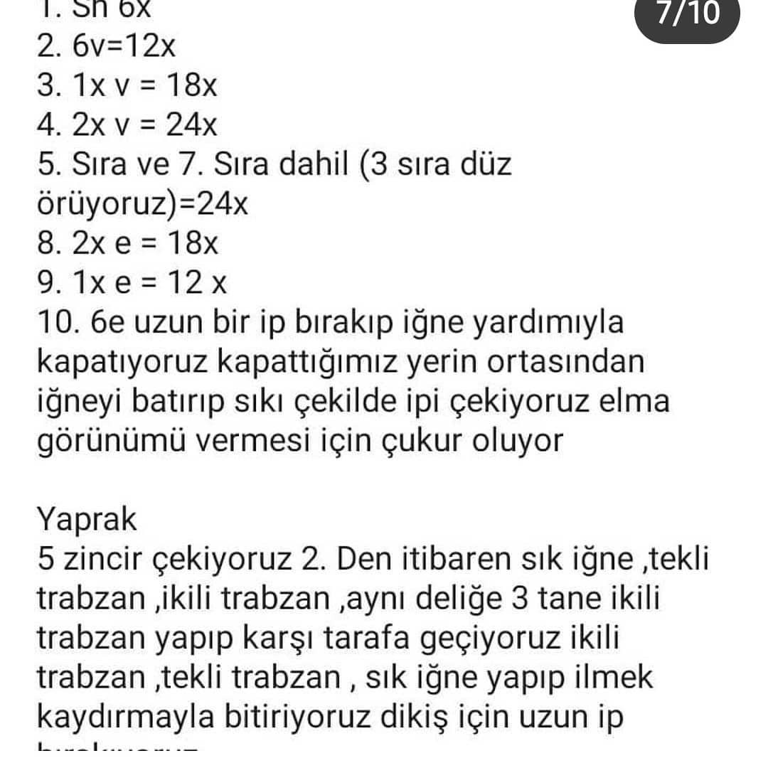 Sevimli Elma Kurdu Çıngırak Yapımı
