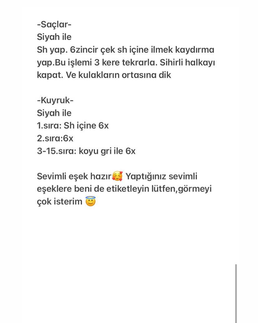 Sevimli Eşek Anahtarlık Yapımı