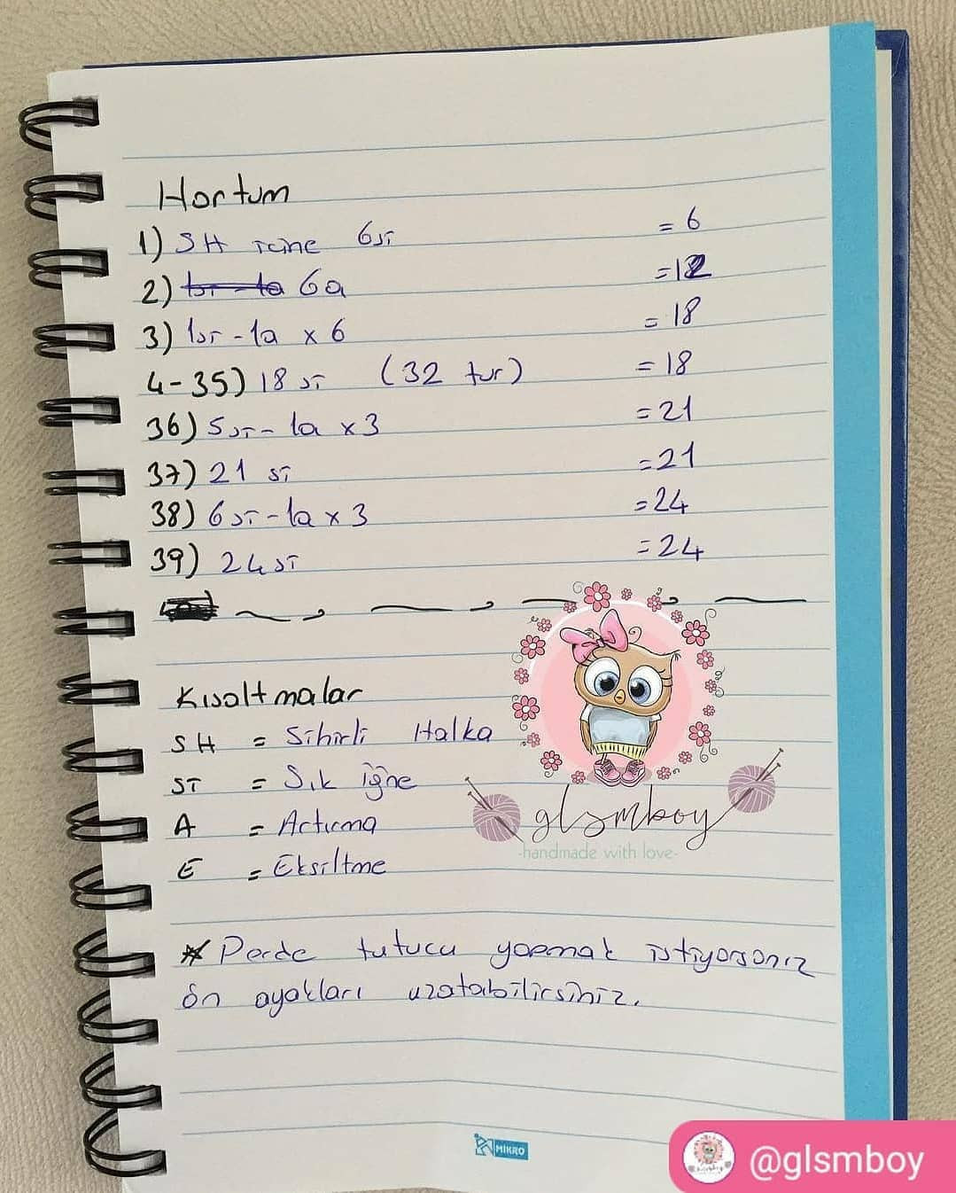Sevimli Fil Amigurumi Şeması