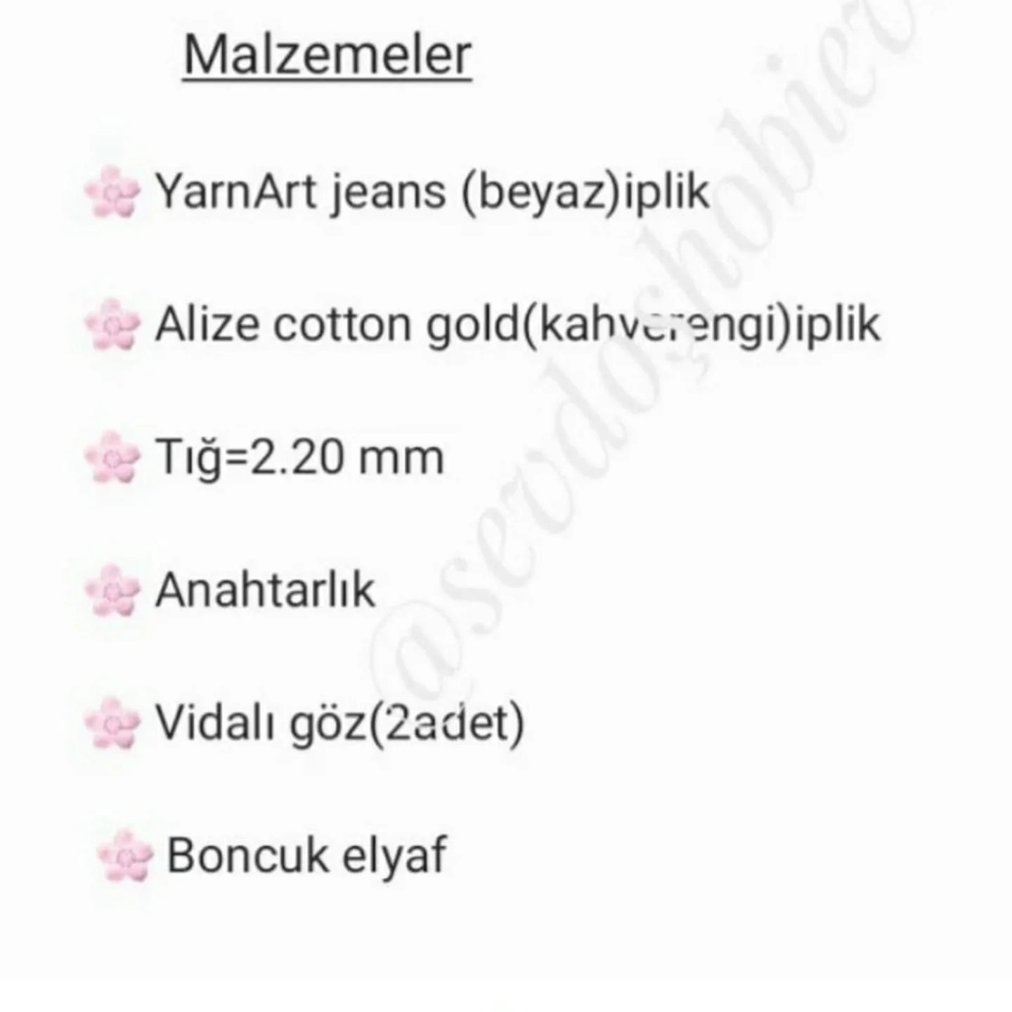Sevimli Köpüş Anahtarlık Tığ İşi Tarifi