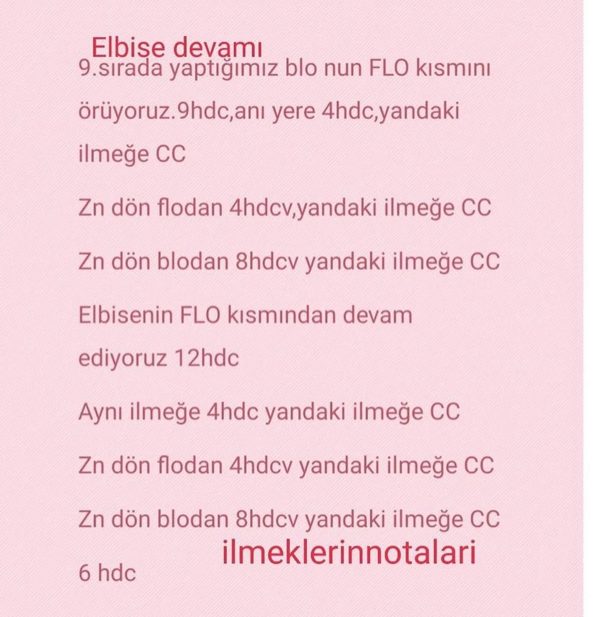 Sindirella Amigurumi Şeması