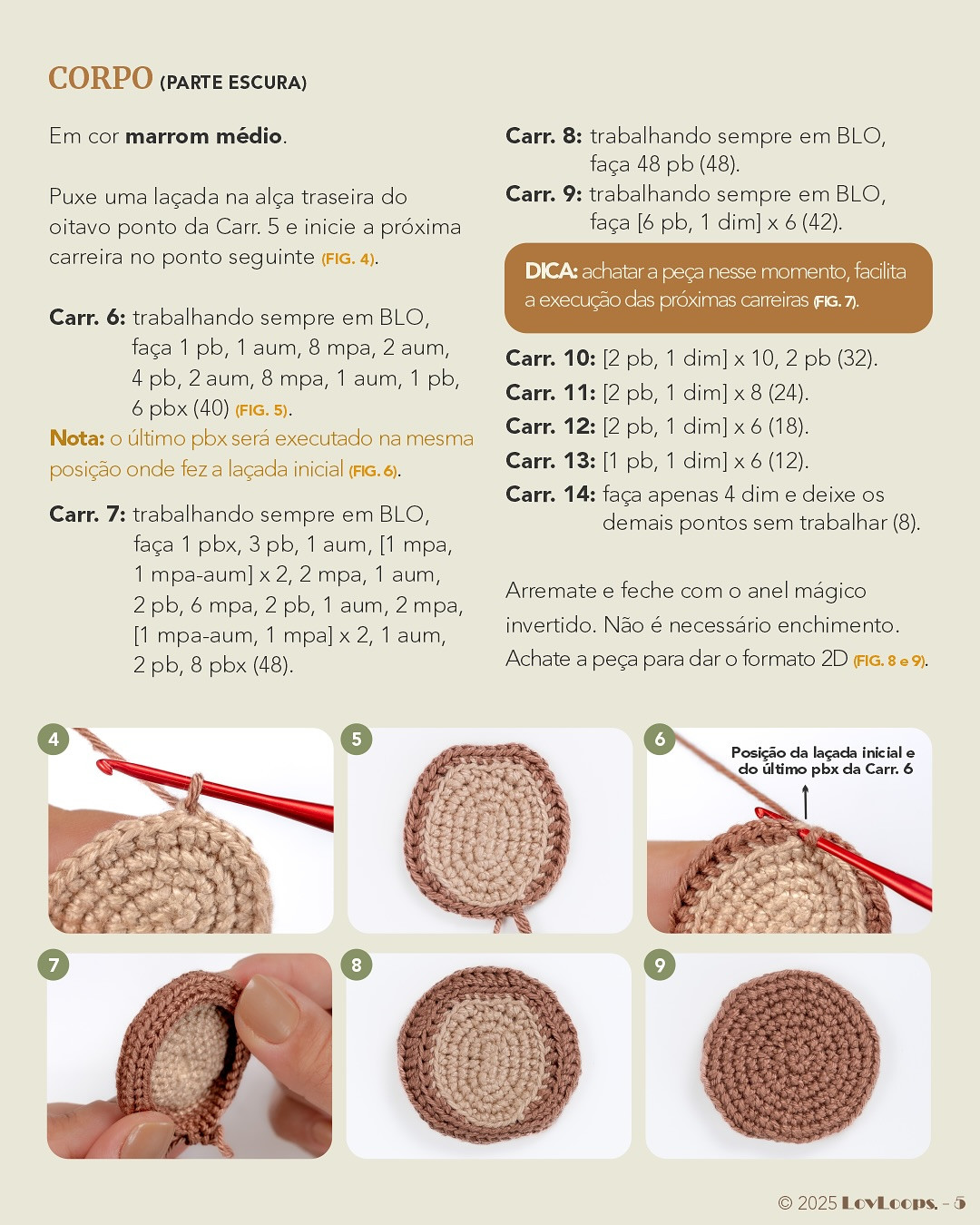 Sir Espinho: Gráfico de crochê grátis de ouriço
