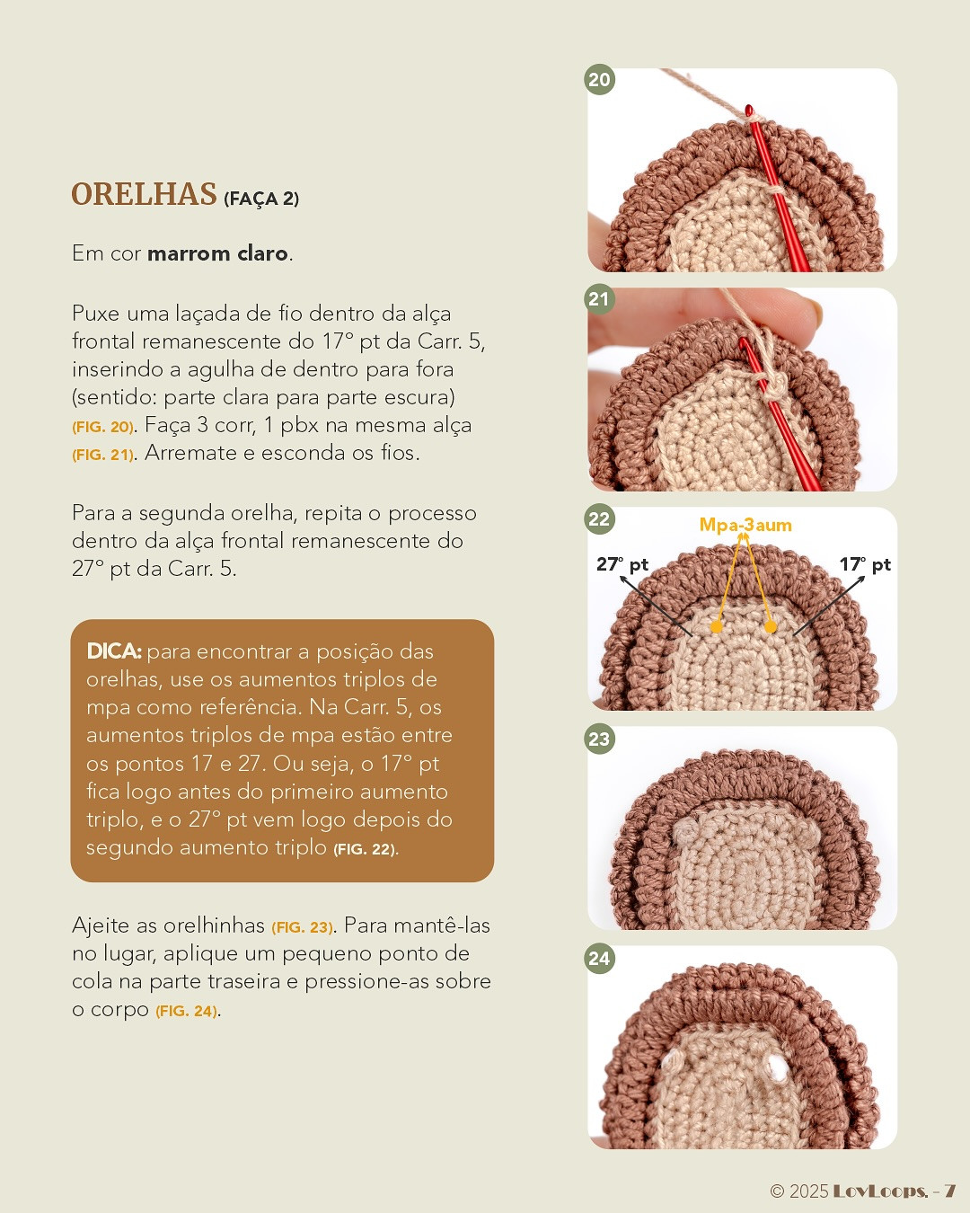 Sir Espinho: Gráfico de crochê grátis de ouriço
