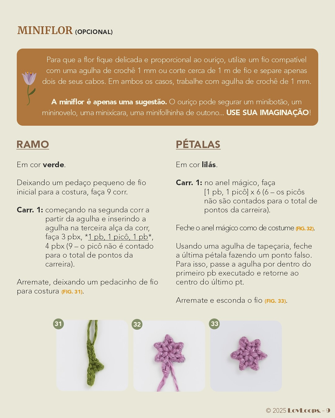 Sir Espinho: Gráfico de crochê grátis de ouriço