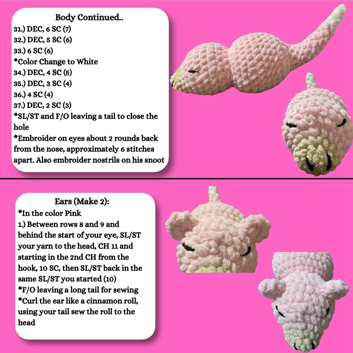 Sleepy Psychic Sloth Crochet Pattern
