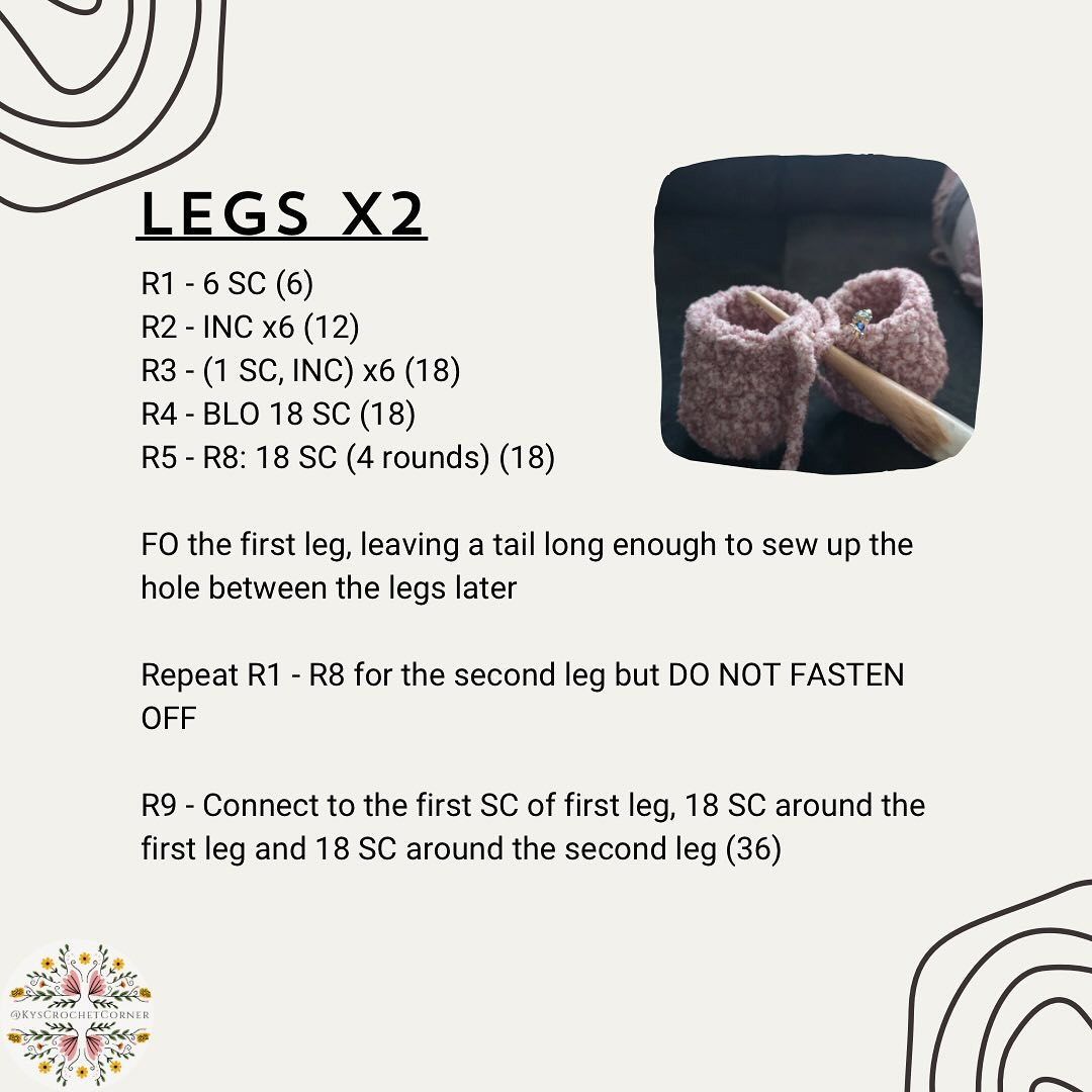 Spaghetti the Yeti: Free Crochet Pattern