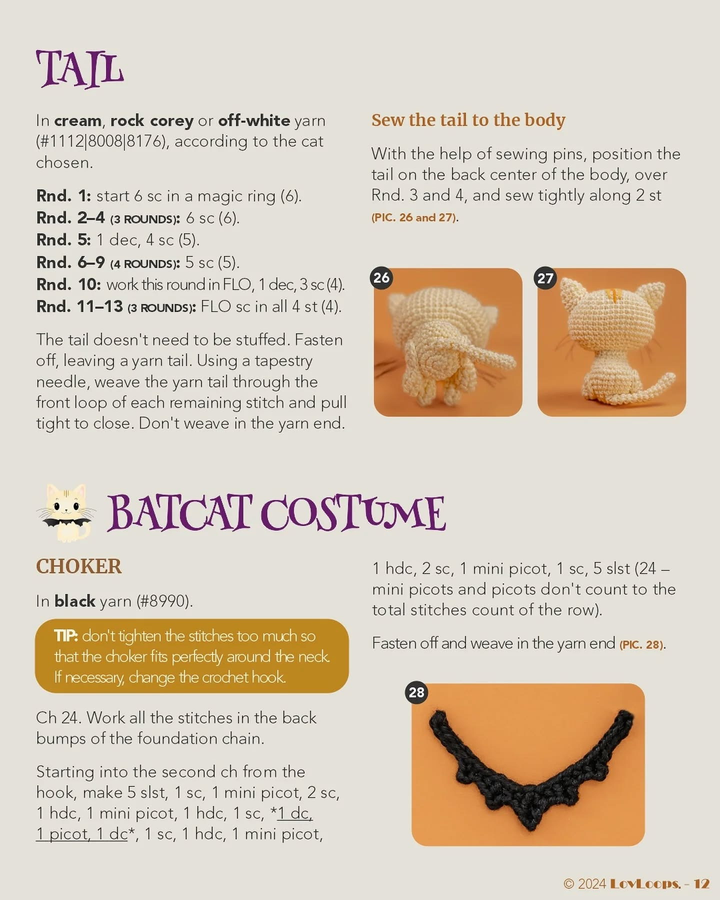 Spooky Cats Crochet Collection: Free Patterns