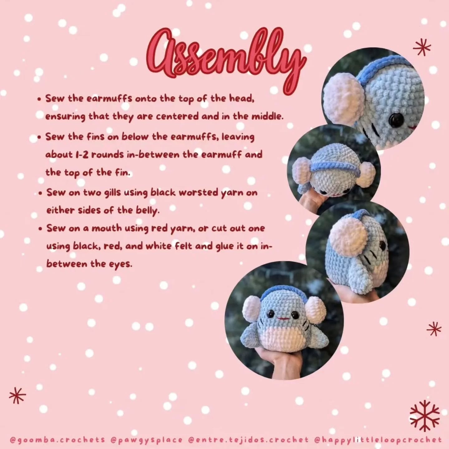 Squishmas Day 4 Crochet Pattern: Star the Shark Amigurumi