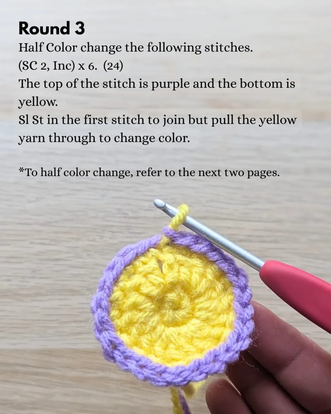 Sunshine Granny Square Crochet Pattern