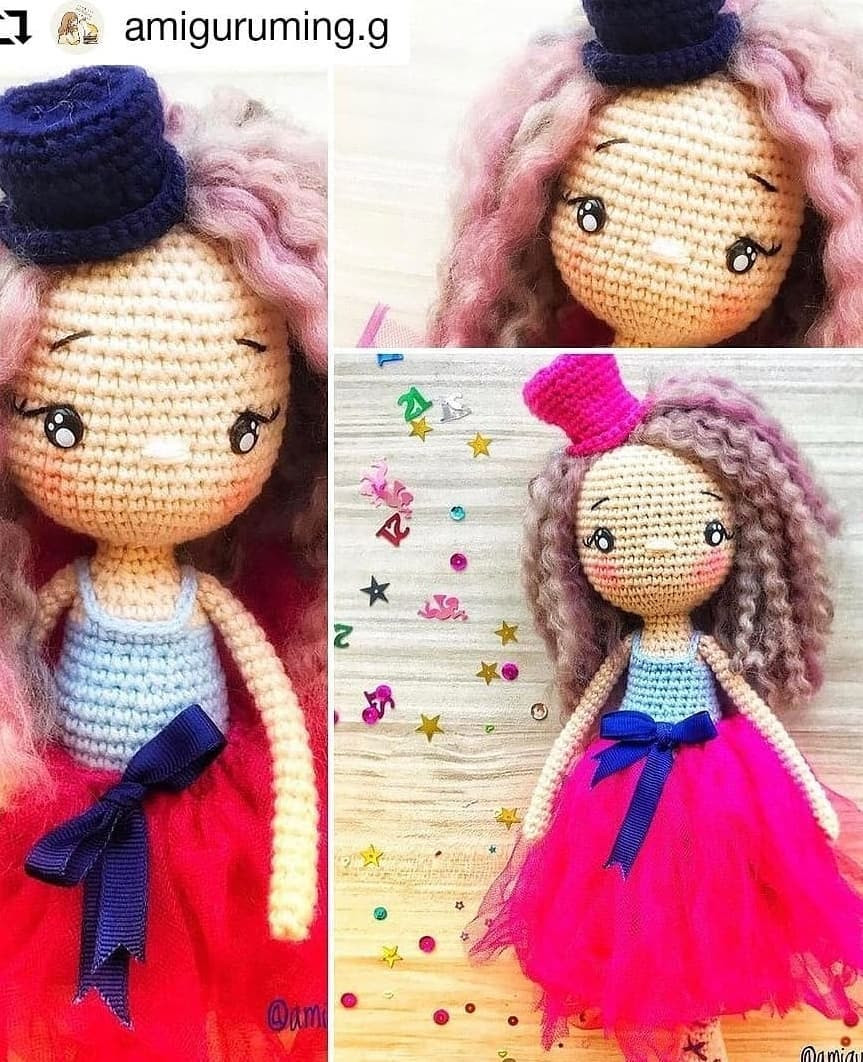 Süsülü Lorna Amigurumi Şeması