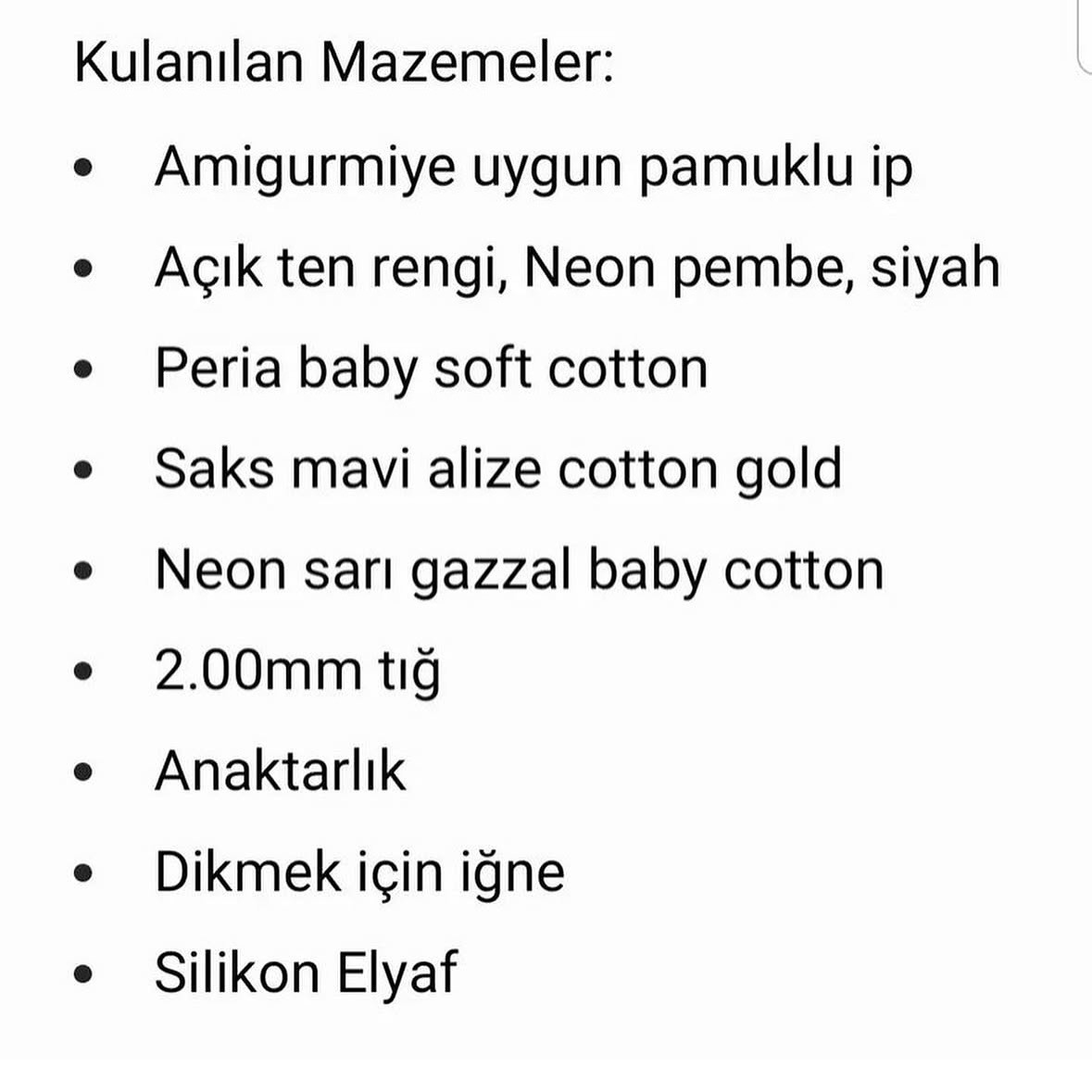 Süsülü Pembiş Kız Anahtarlık Tığ İşi Tarifi