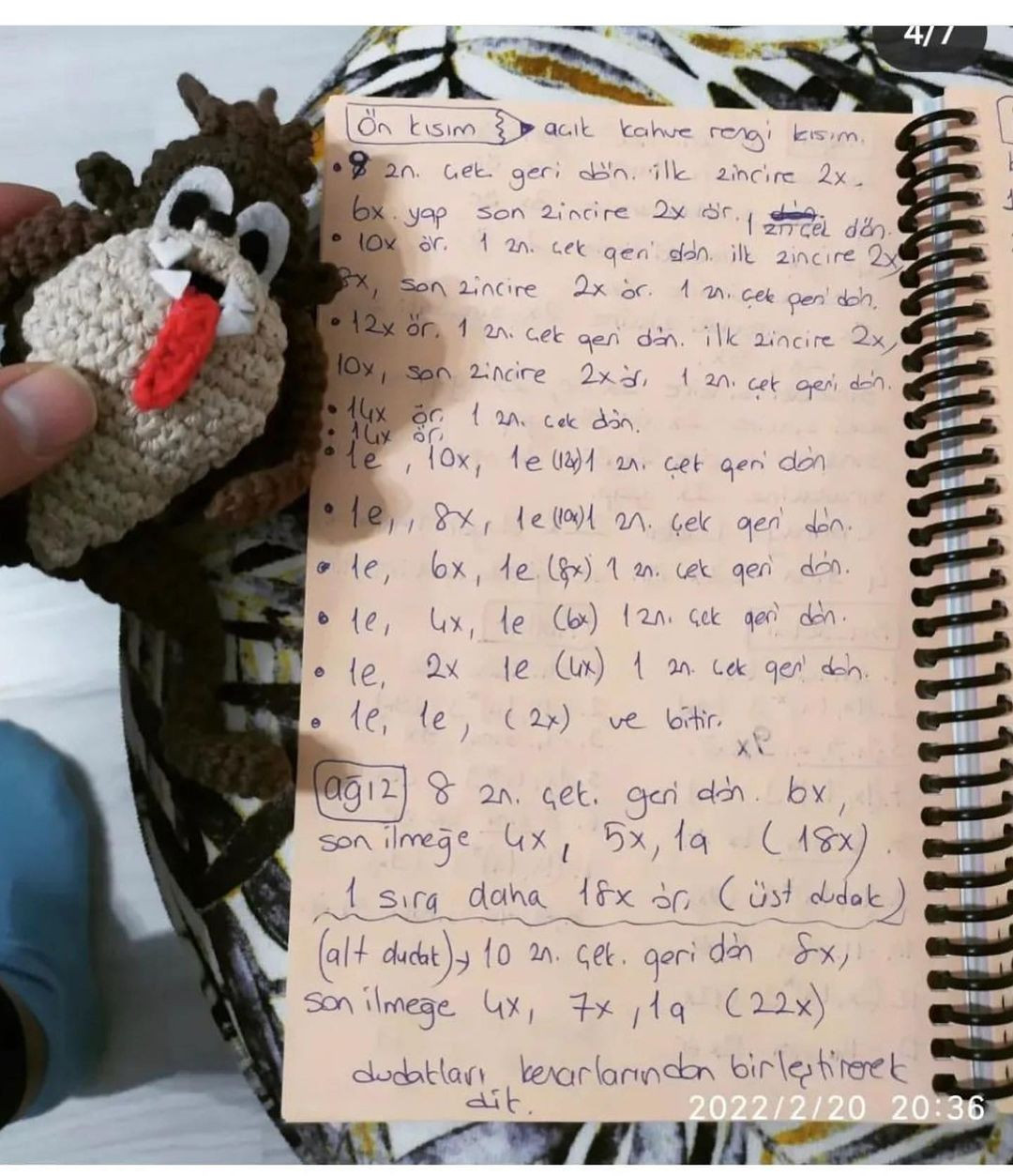 Tatarlı Amiğo Amigurumi Yapımı (1/7)