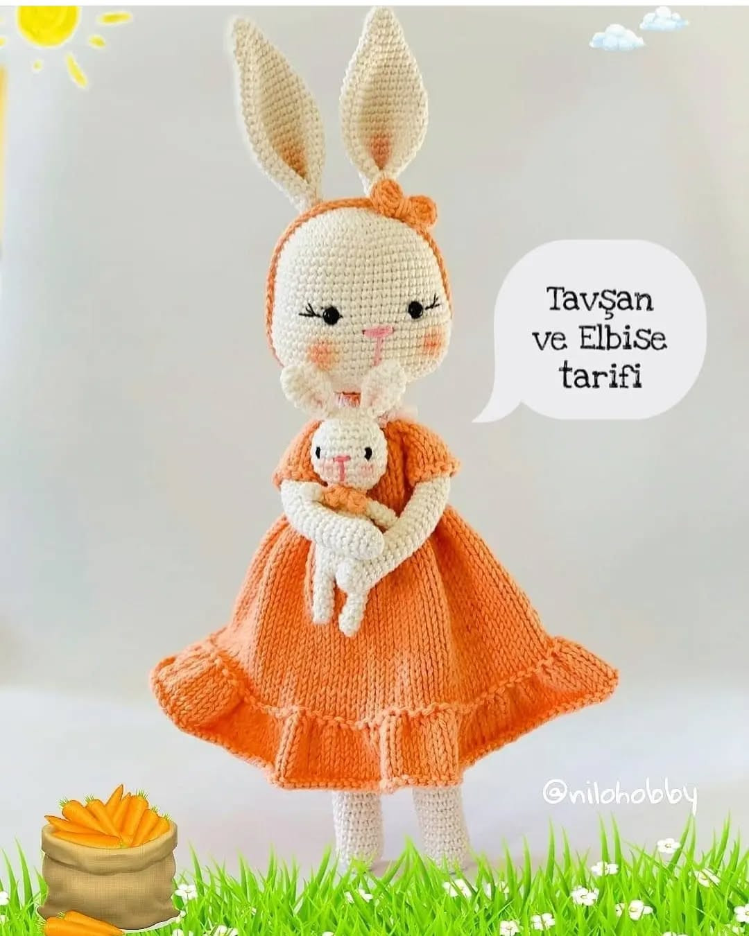Tavşan Amigurumi Şeması