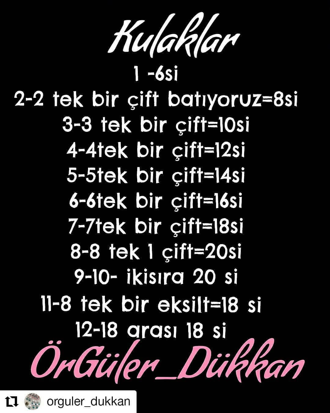 Tavşan Amigurumi Yapımı Şeması