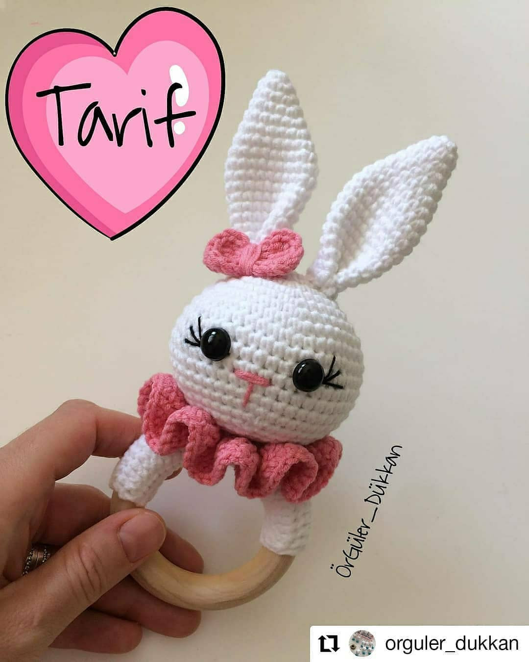 Tavşan Amigurumi Yapımı Şeması