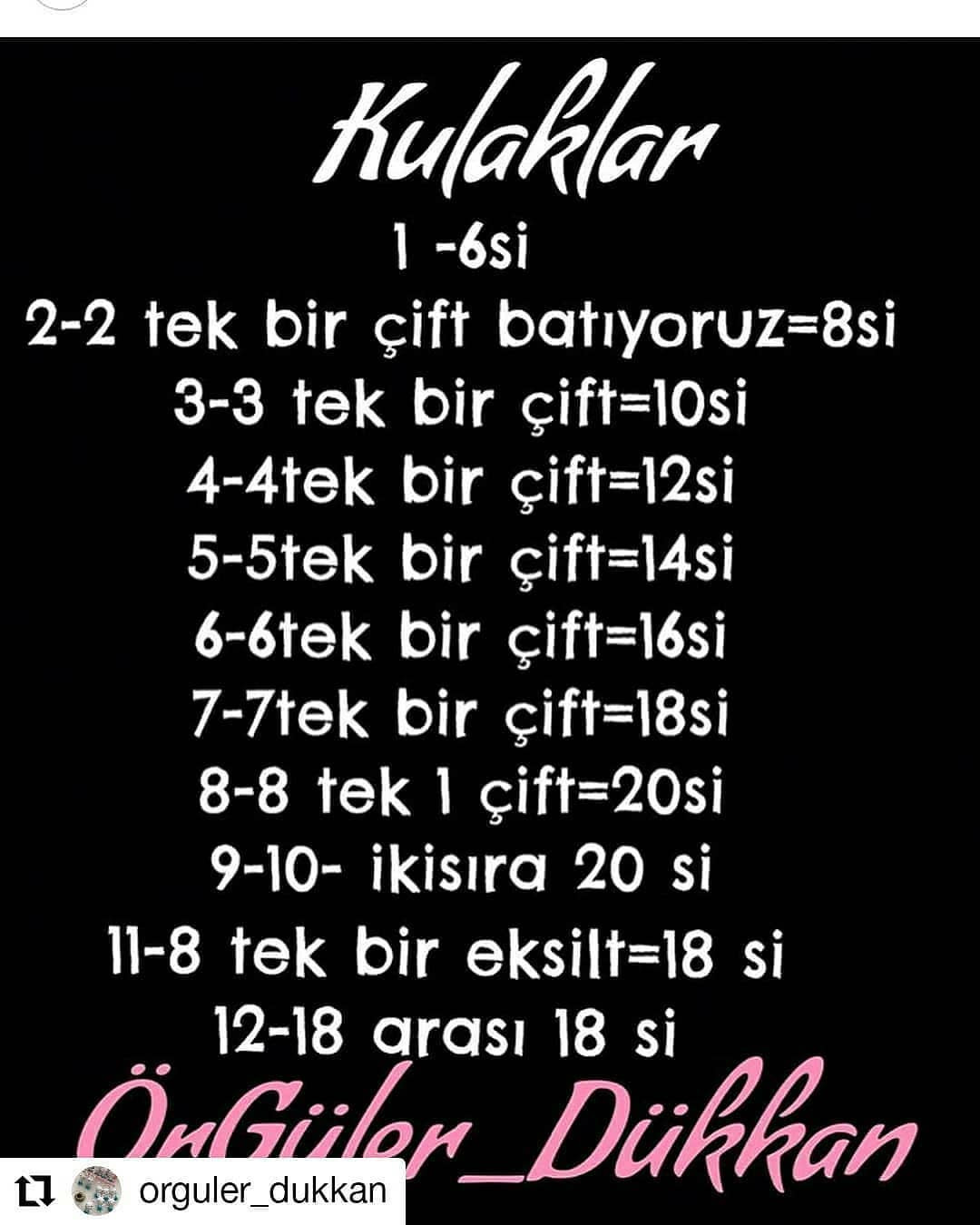 Tavşan Amigurumi Yapımı Şeması