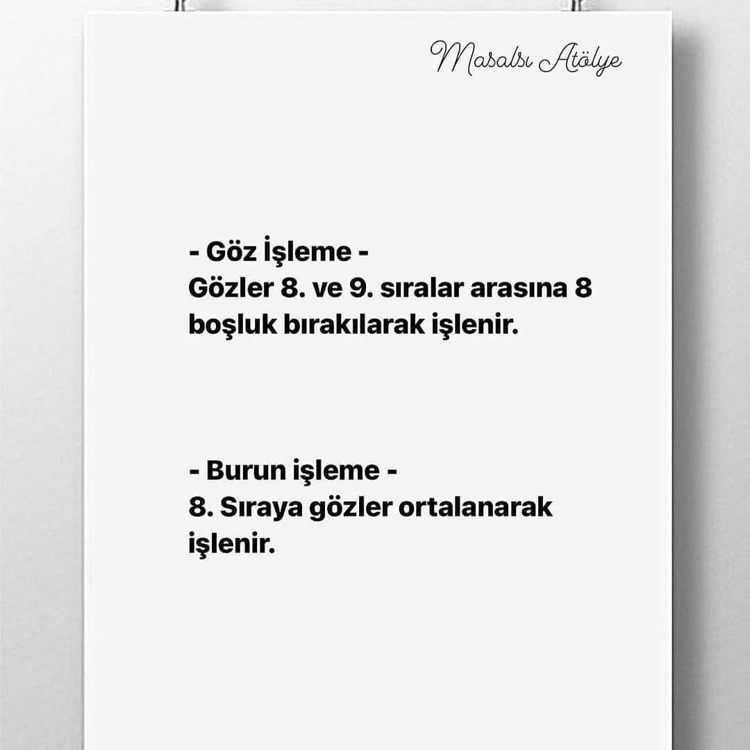 Tavşan Anahtarlık Tığ İşi Şeması