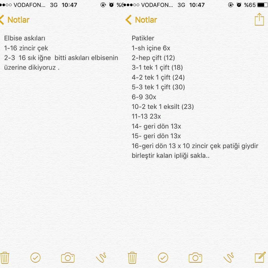 Tavşan Örgü Şeması