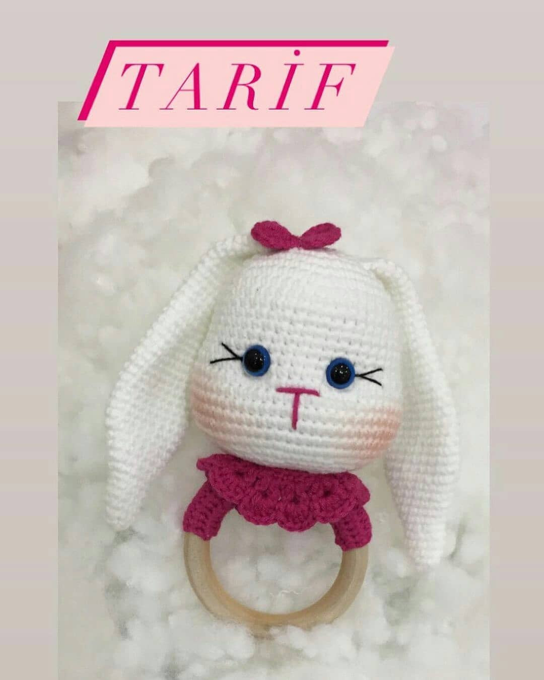 Thỏ Móc Len Bé Yêu: Sơ Đồ Mẫu 1/4