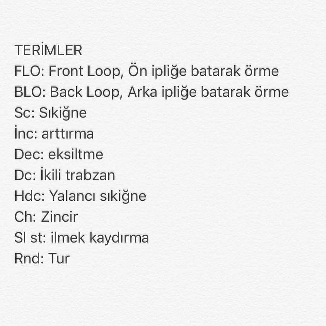 Tıbbi Melekler Amigurumi Şeması