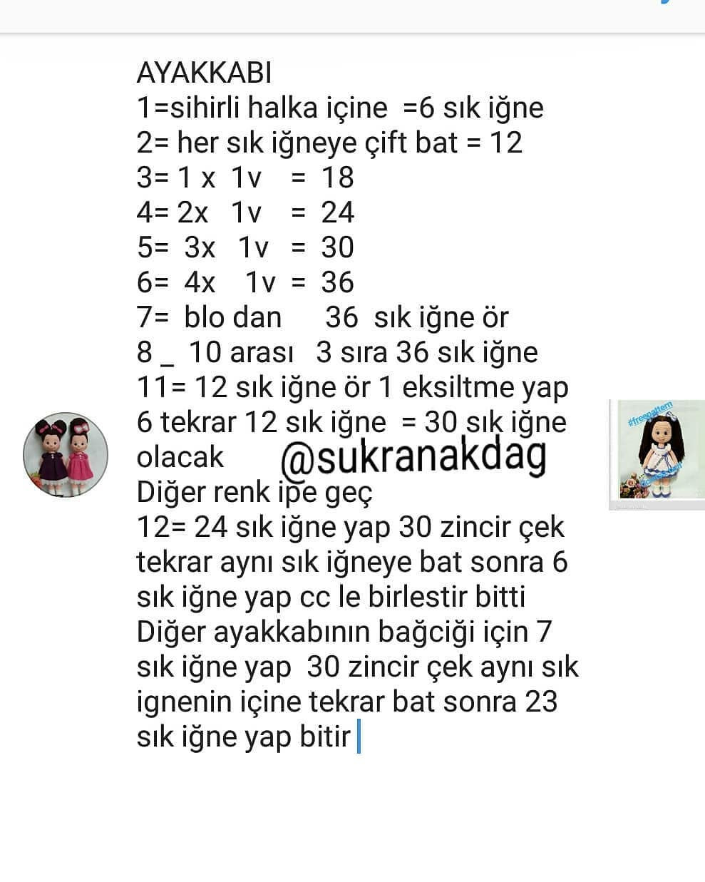 Tığ İşi Bebek Ayakkabısı Şeması