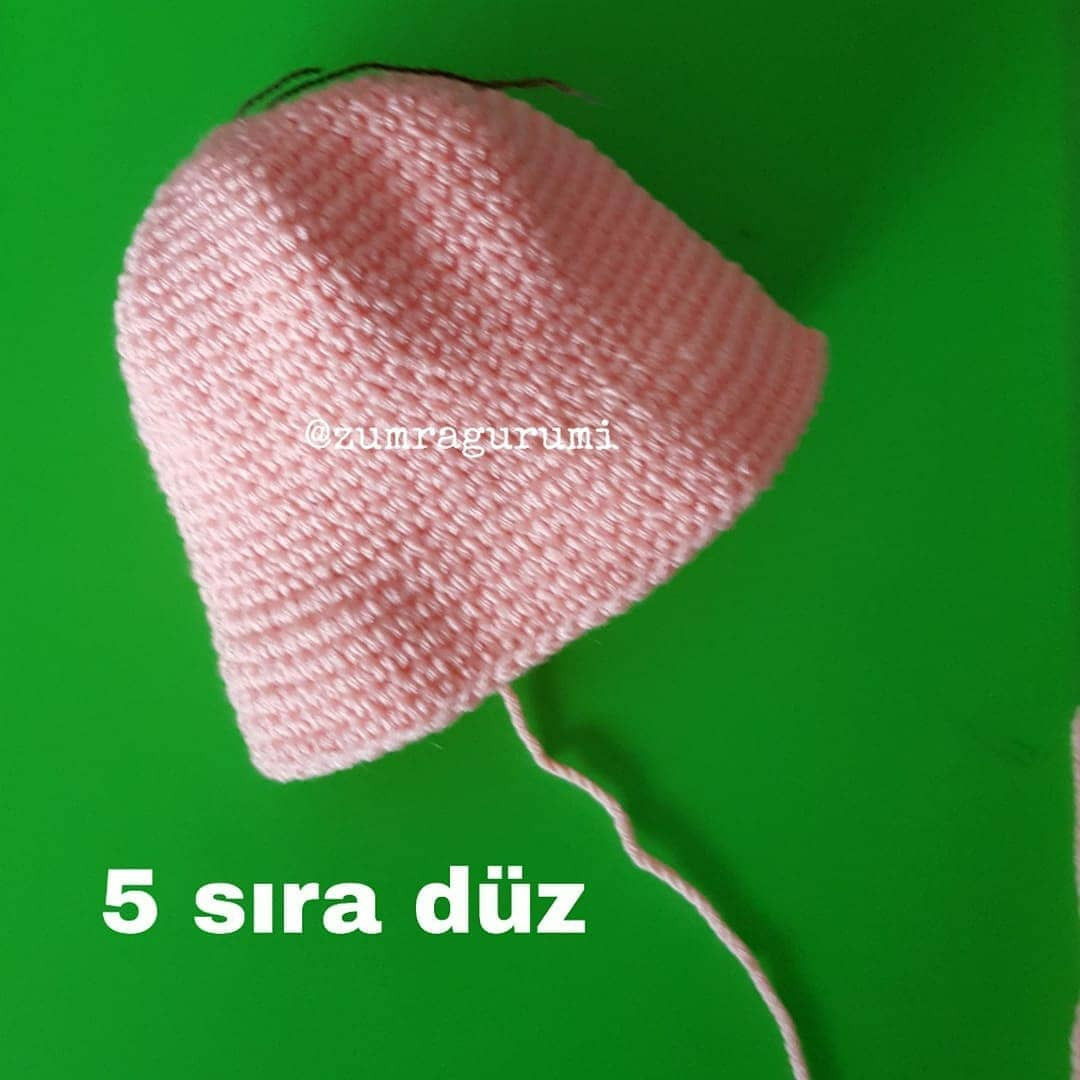 Tığ İşi Bebek Ayakkabısı Şeması