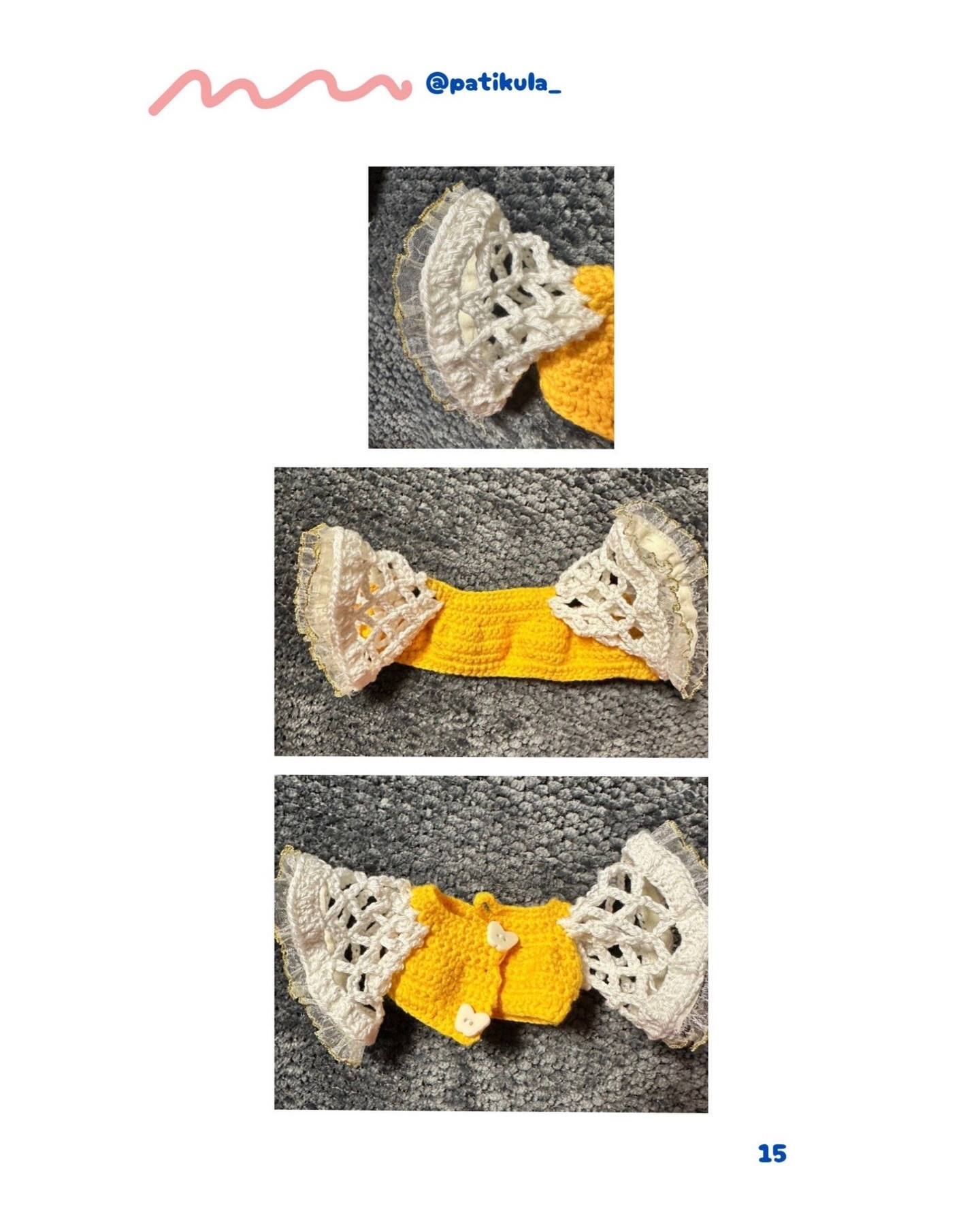 Tığ İşi Bebek Şeması: Çiçekli Şapka ve Yeşil Pantolon