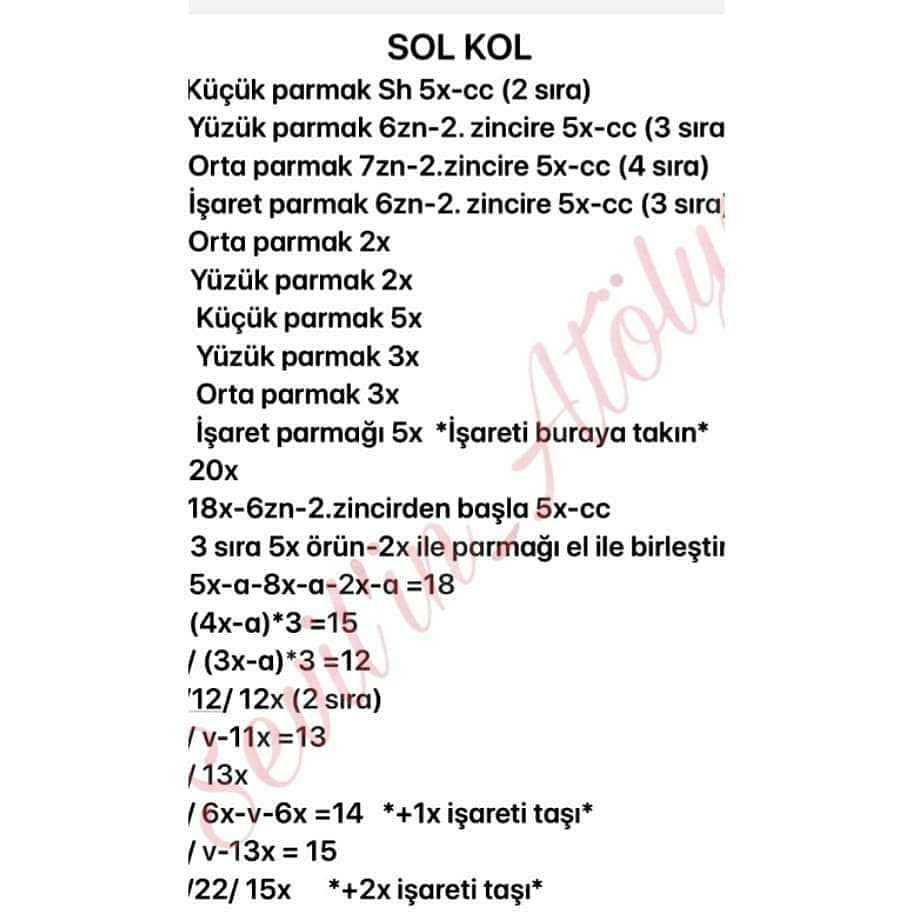 Tığ işi Bebek Şeması #Repost Tarif sahibi