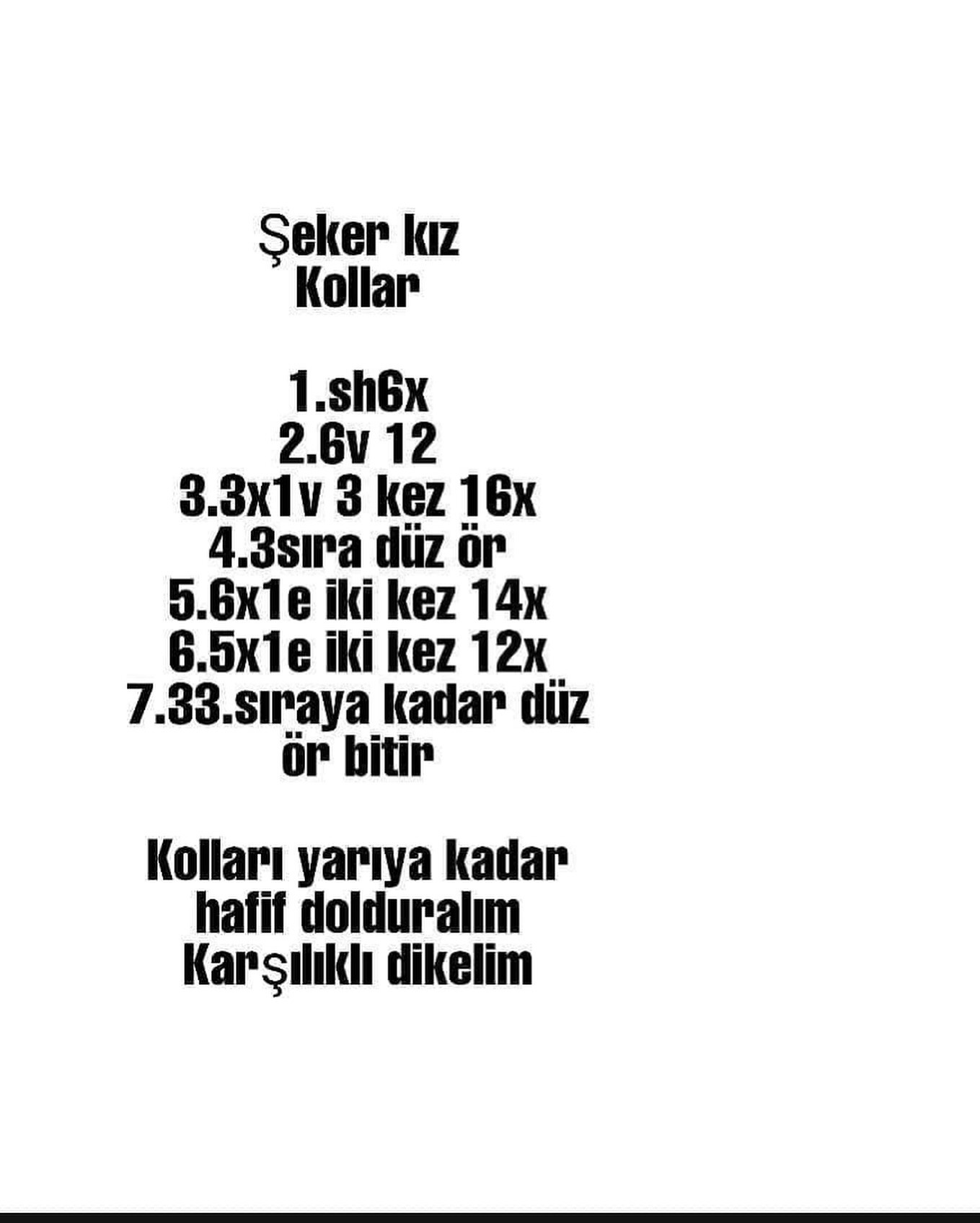 Tığ İşi Bebek Şeması Şeması