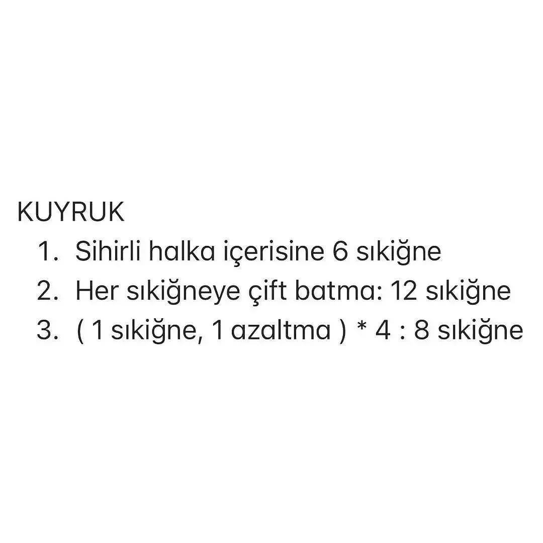 Tığ işi sevimli ayı amigurumi şeması