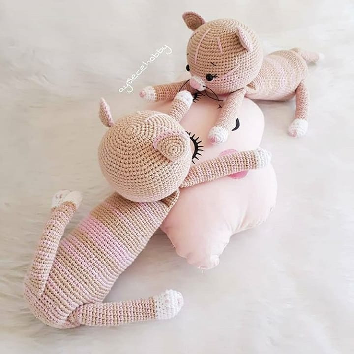 Tığ İşi Sevimli Kedi: 2. Bölüm Şeması
