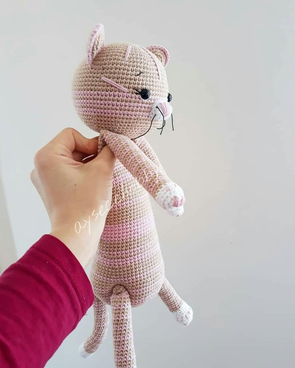 Tığ İşi Sevimli Kedi: 2. Bölüm Şeması