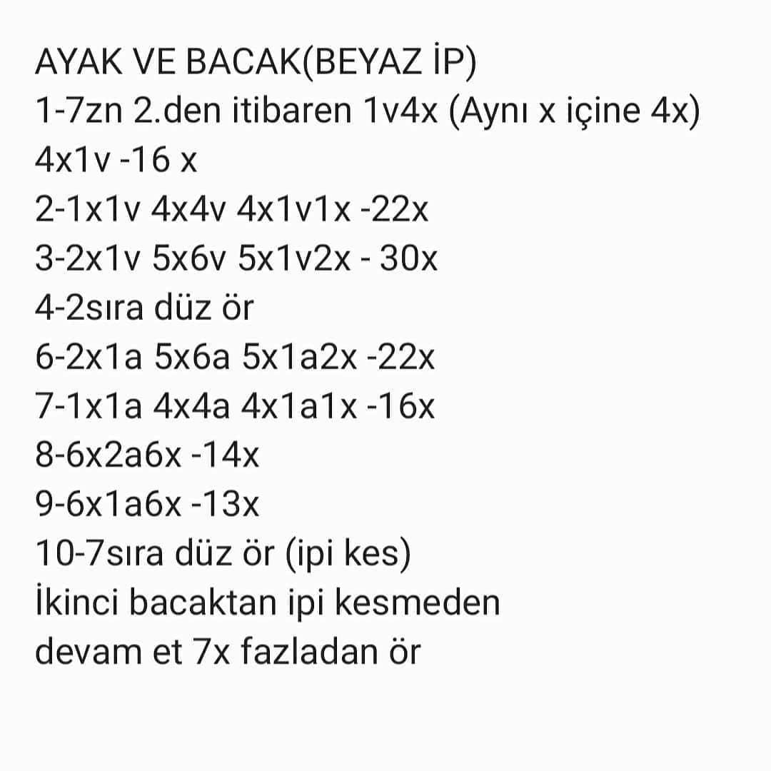Tığ İşi Sevimli Şirin Bebek Örneği