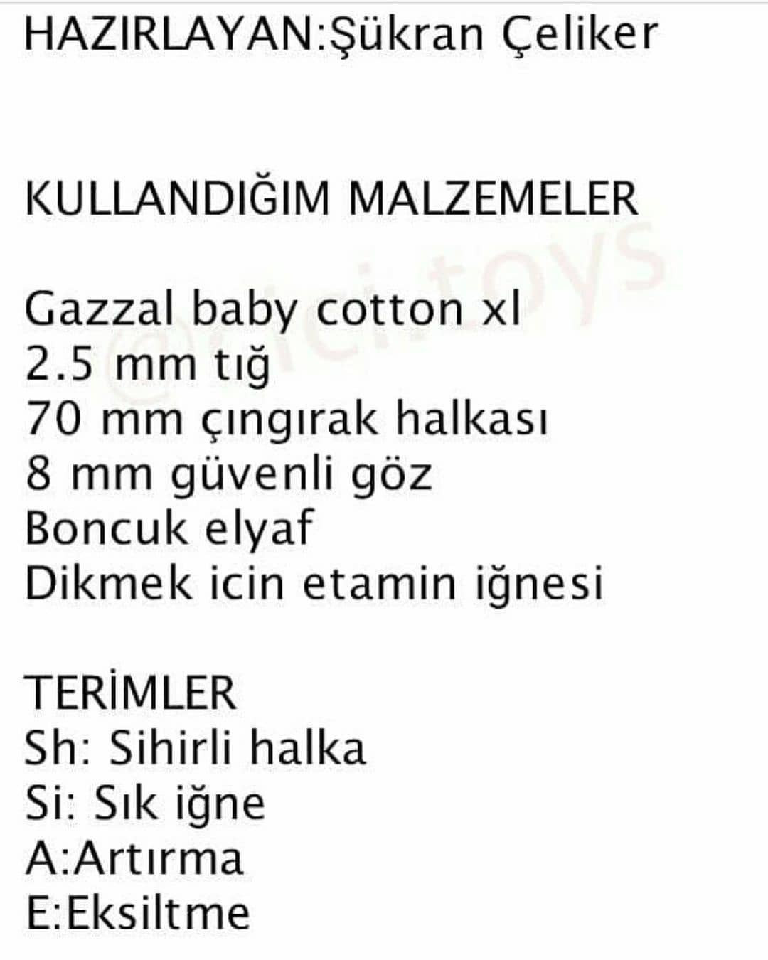 Tığ işi Unicorn Bebek Zili Yapımı