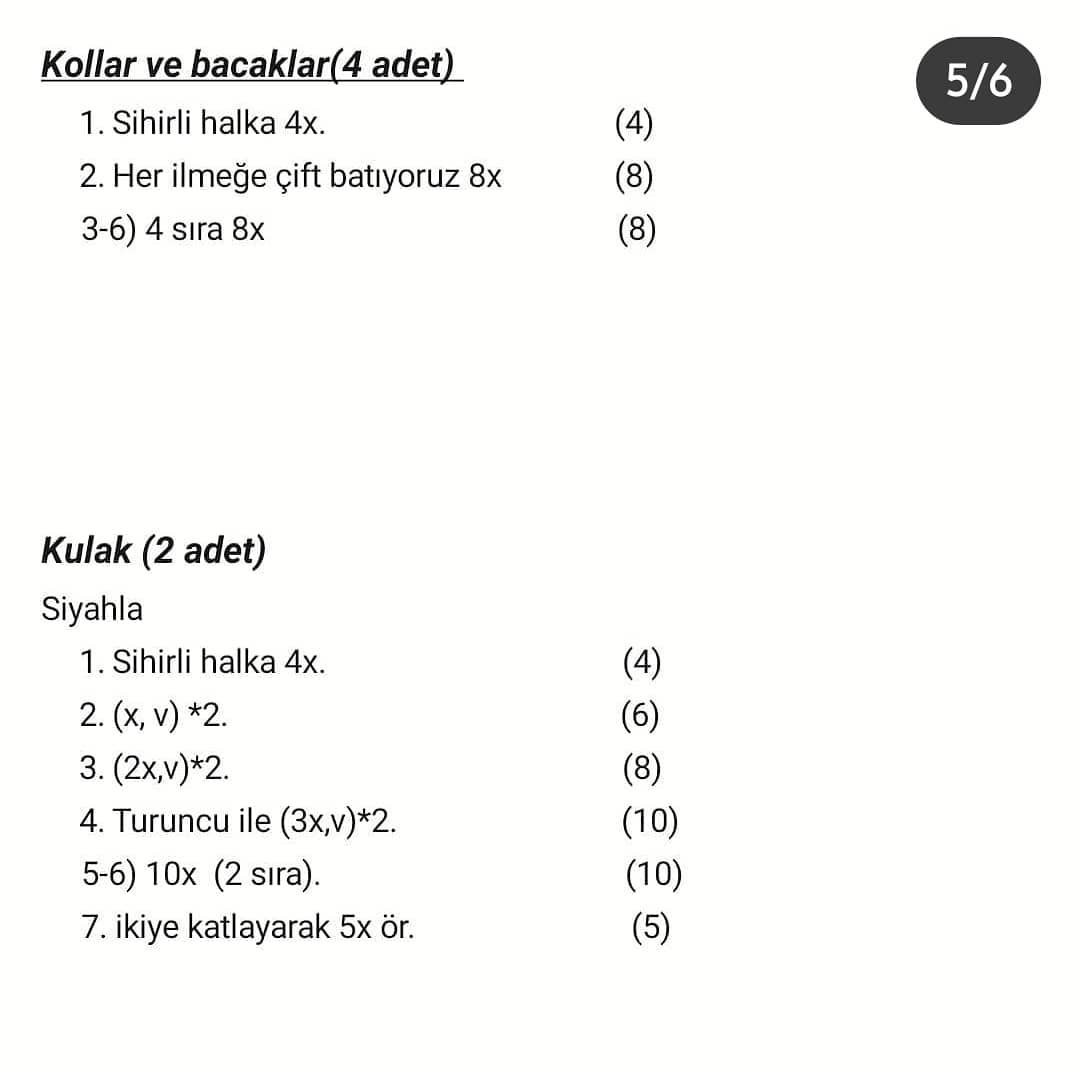 Tilki Bardak Altlığı: Ücretsiz Tığ İşi Şeması
