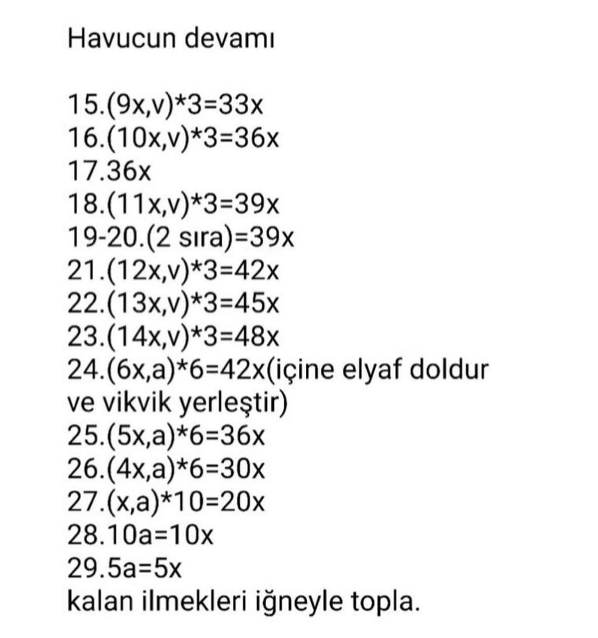 Tırtıklı Havuç Emzik Zinciri Yapımı