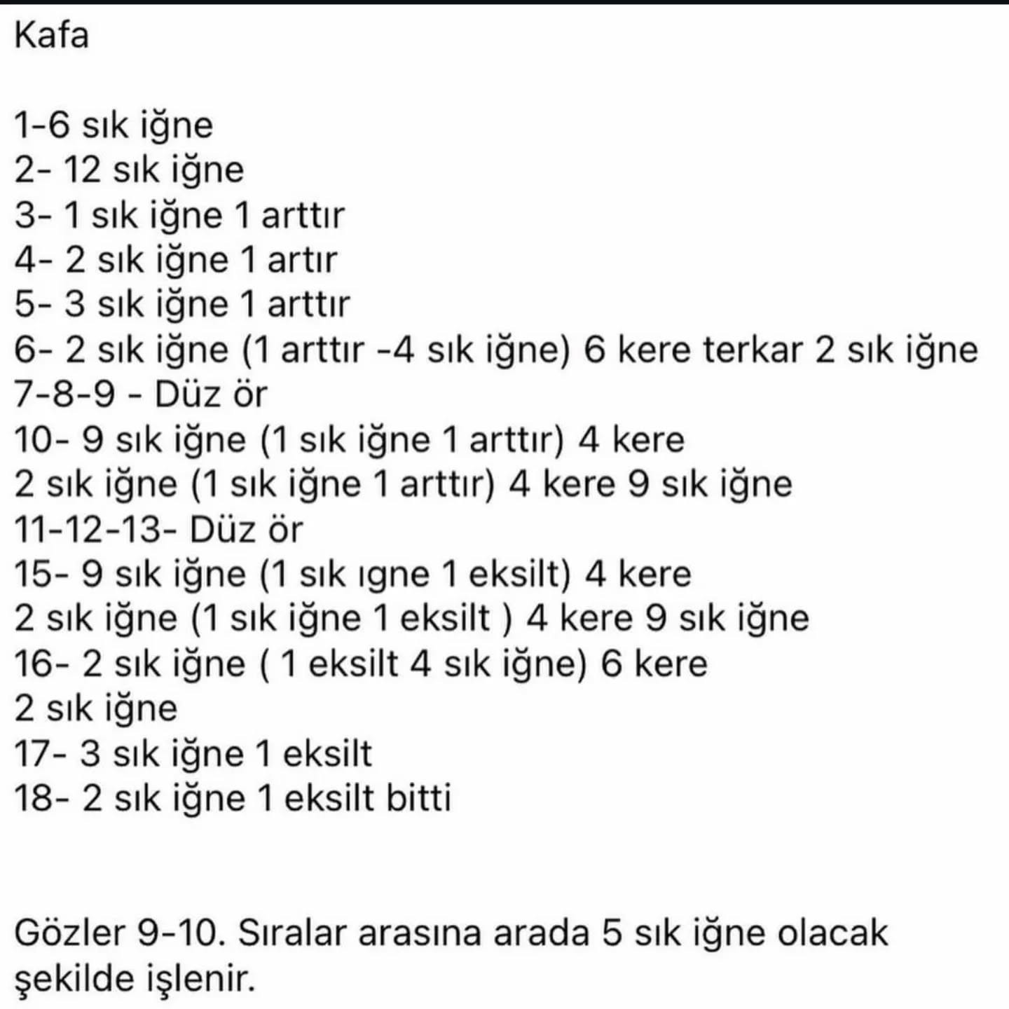 Tırtıl Anahtarlık Tığ İşi Tarifi