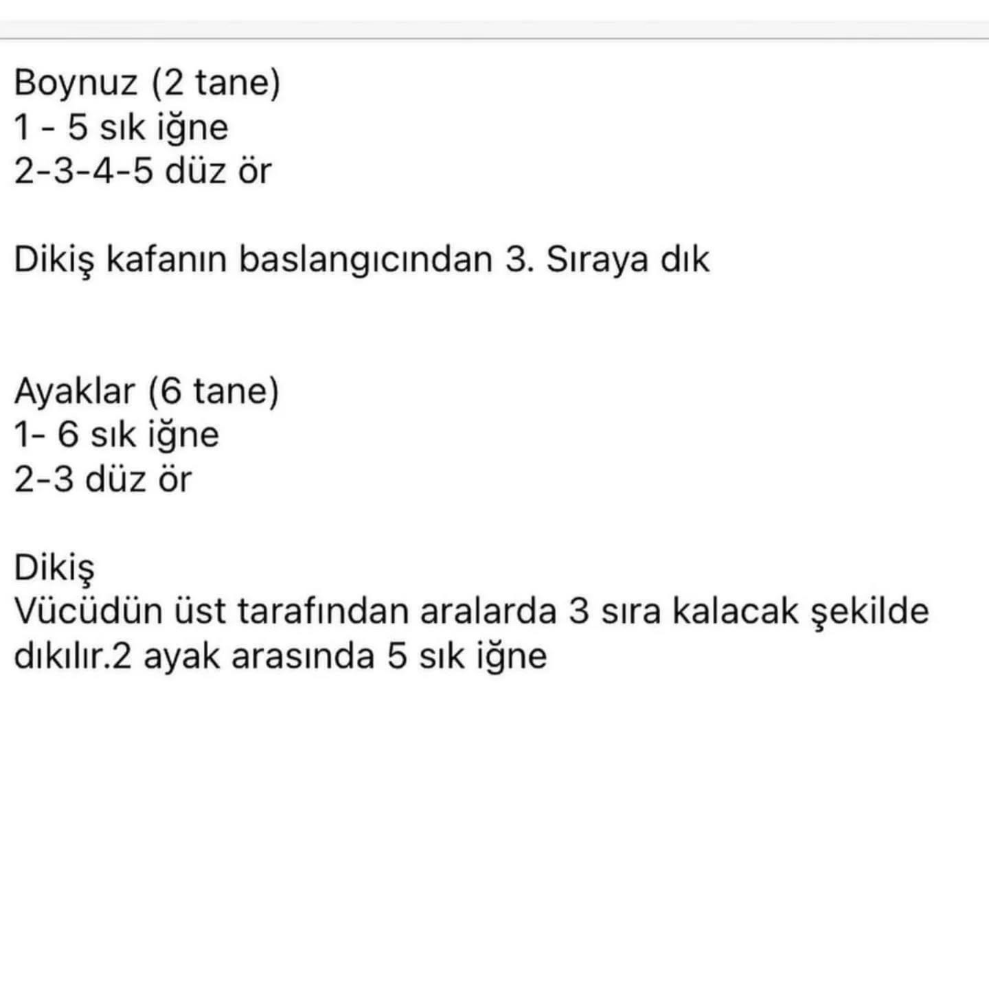 Tırtıl Anahtarlık Tığ İşi Tarifi