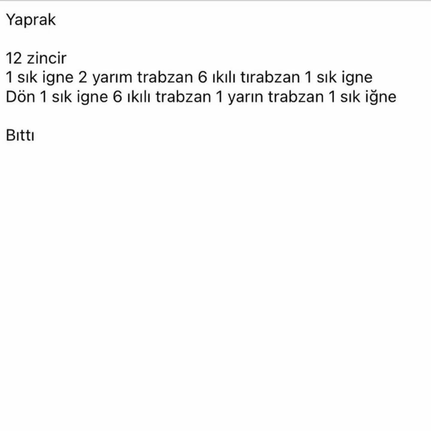 Tırtıl Anahtarlık Tığ İşi Tarifi