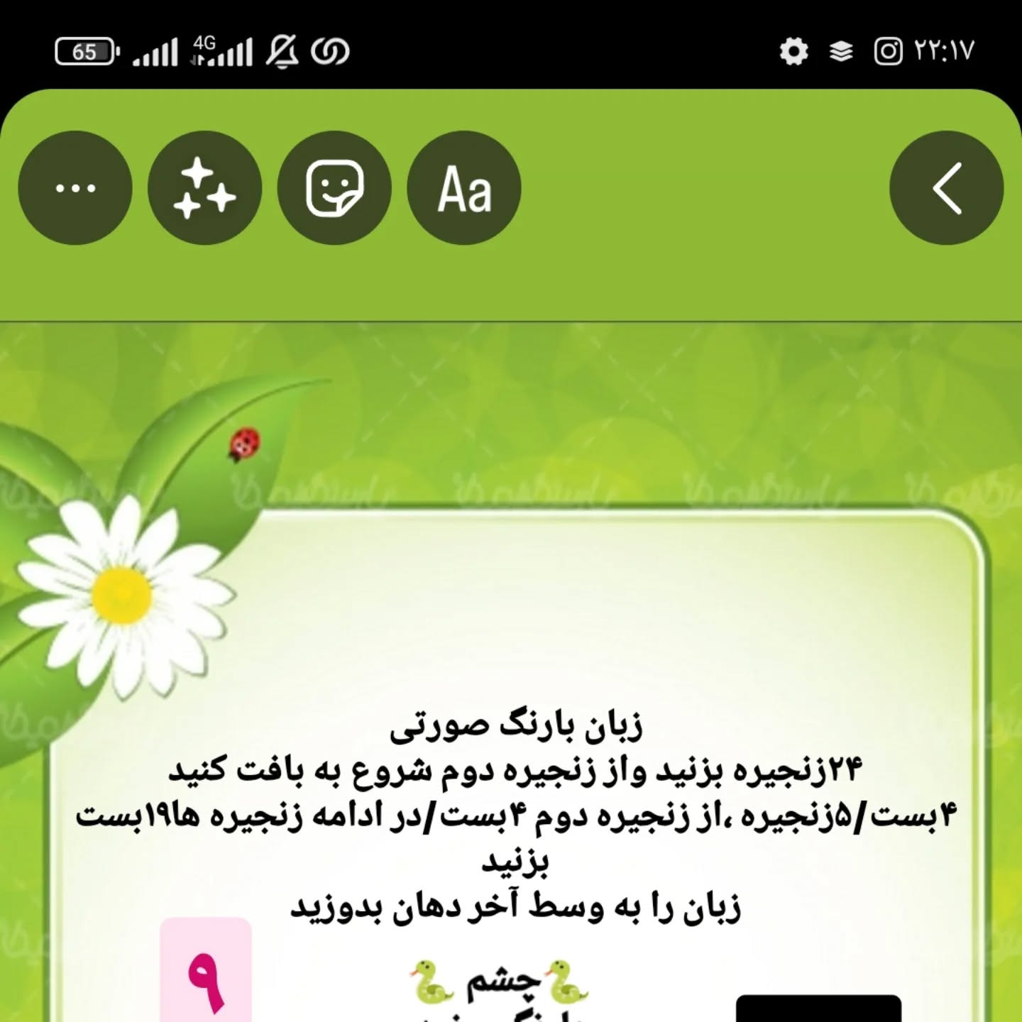 طرح بافتنی مار و موش