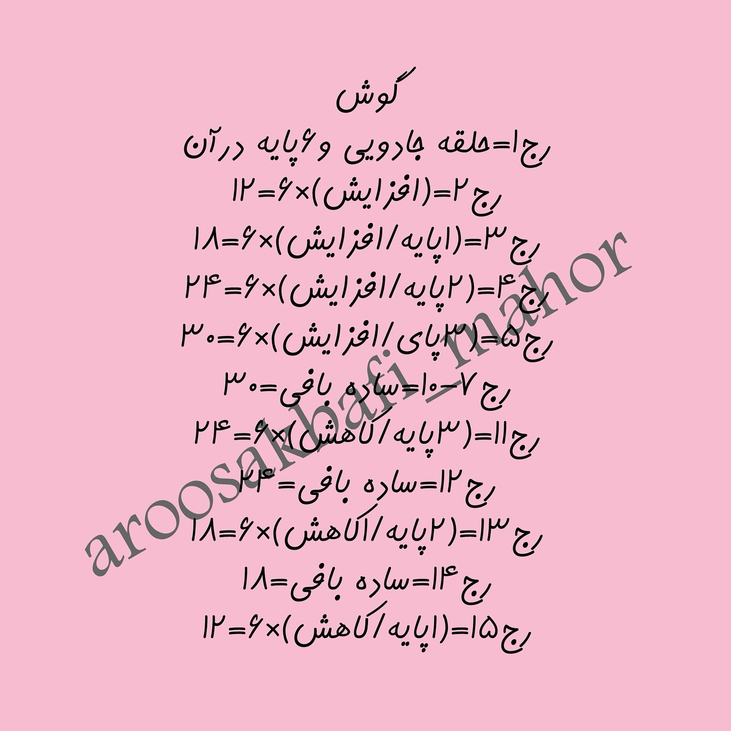 طرح بافتنی موش‌های دوست داشتنی